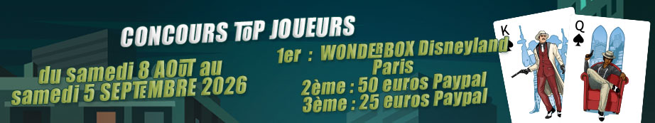 10 parties gratuites chaque jour.